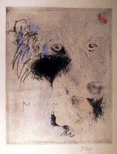 Wolf Etching | Donald Saff,{{product.type}}