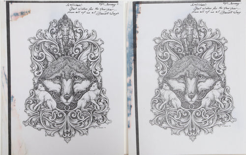 Wolf with Embellishment Digital | Jon Robyn,{{product.type}}