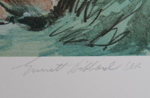Wolverine Lithograph | Everett E. Hibbard,{{product.type}}