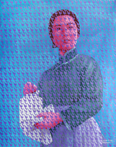 Woman and Teapot, No. 64 Oil | Ren Hong,{{product.type}}