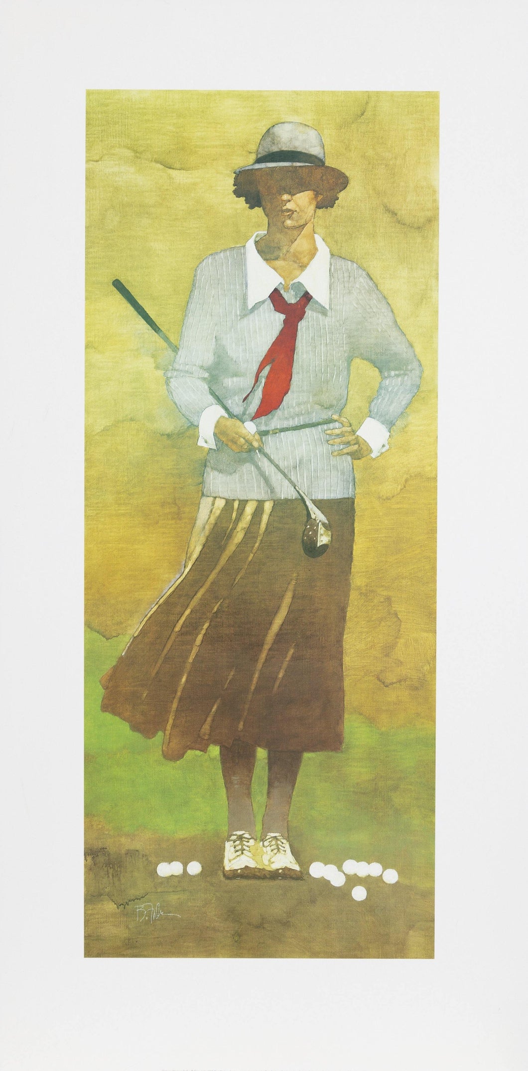 Woman Golfer poster | Bart Forbes,{{product.type}}