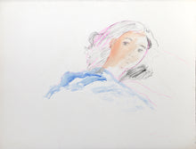 Woman in Bed Watercolor | Wayne Ensrud,{{product.type}}