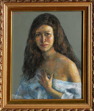 Woman in Blue Pastel | Thomas Strickland,{{product.type}}