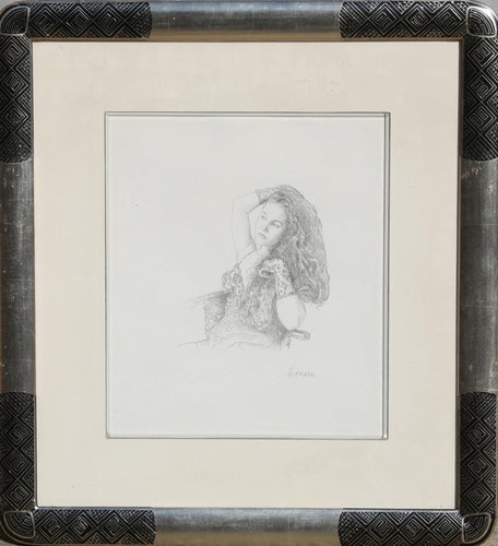 Woman in Lace Pencil | Douglas Hofmann,{{product.type}}