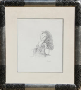 Woman in Lace Pencil | Douglas Hofmann,{{product.type}}