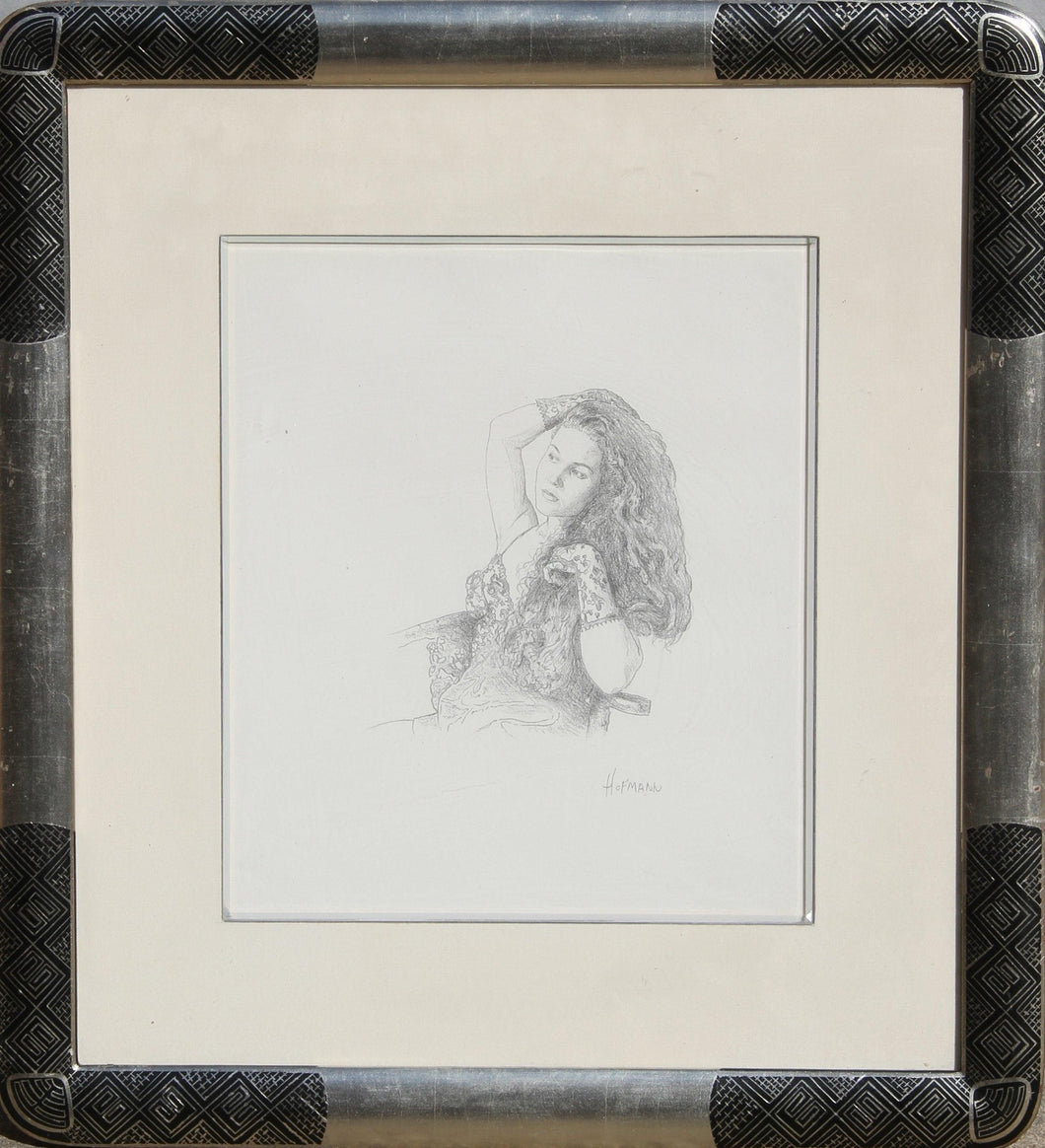 Woman in Lace Pencil | Douglas Hofmann,{{product.type}}