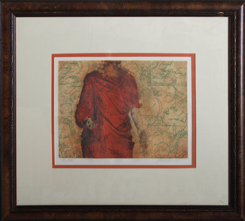 Woman in Red Etching | Saint Clair Cemin,{{product.type}}