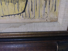 Woman in Shawl with Spoon Woodcut | Moshe Gat,{{product.type}}