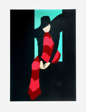 Woman in Striped Pants Screenprint | Amleto Dalla Costa,{{product.type}}