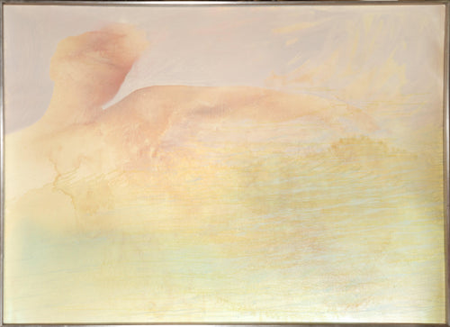 Woman in the Sky Oil | Unknown Artist,{{product.type}}