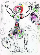 Woman Juggler Lithograph | Marc Chagall,{{product.type}}