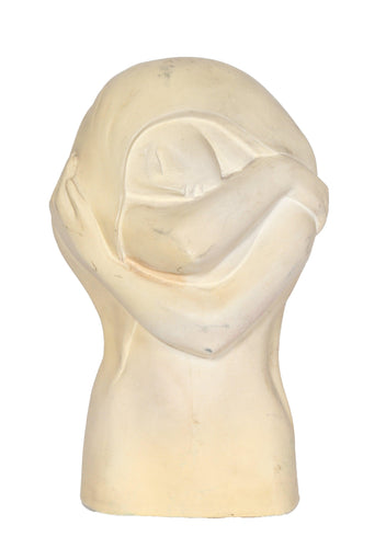 Woman with Arms Wrapped Around Her Ceramic | Unknown Artist,{{product.type}}