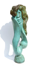 Woman with Blonde hair Metal | Ellen Brenner-Sorensen,{{product.type}}
