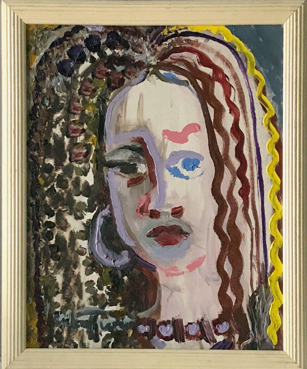Woman with Blue Eye Acrylic | Andrew Turner,{{product.type}}
