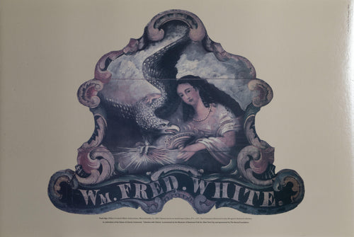 Woman with Eagle - Trade Sign Poster | William Frederick White,{{product.type}}