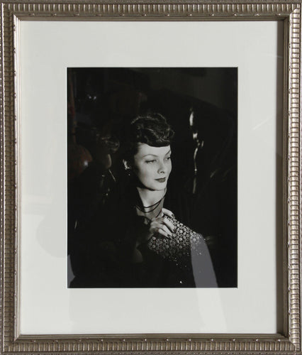 Woman with Purse Black and White | John D. Walker,{{product.type}}