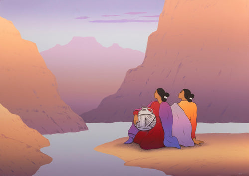 Women from Salt River Lithograph | RC Gorman,{{product.type}}