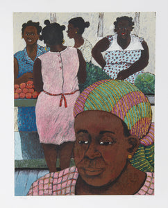 Women of Guadeloupe Lithograph | David Azuz,{{product.type}}