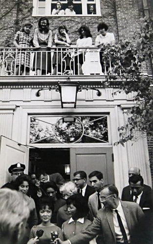 Women's Rights News Conference Black and White | Donal Holway,{{product.type}}