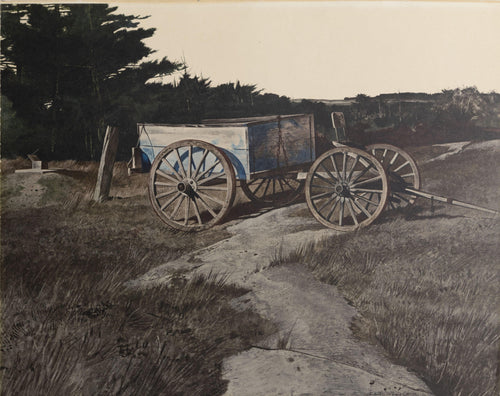 Wooden Wagon Poster | Unknown Artist - Poster,{{product.type}}
