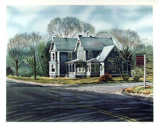 Woodhaven Country Club Lithograph | Joseph Correale,{{product.type}}