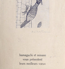 Woodpecker Etching | Keiko Minami,{{product.type}}