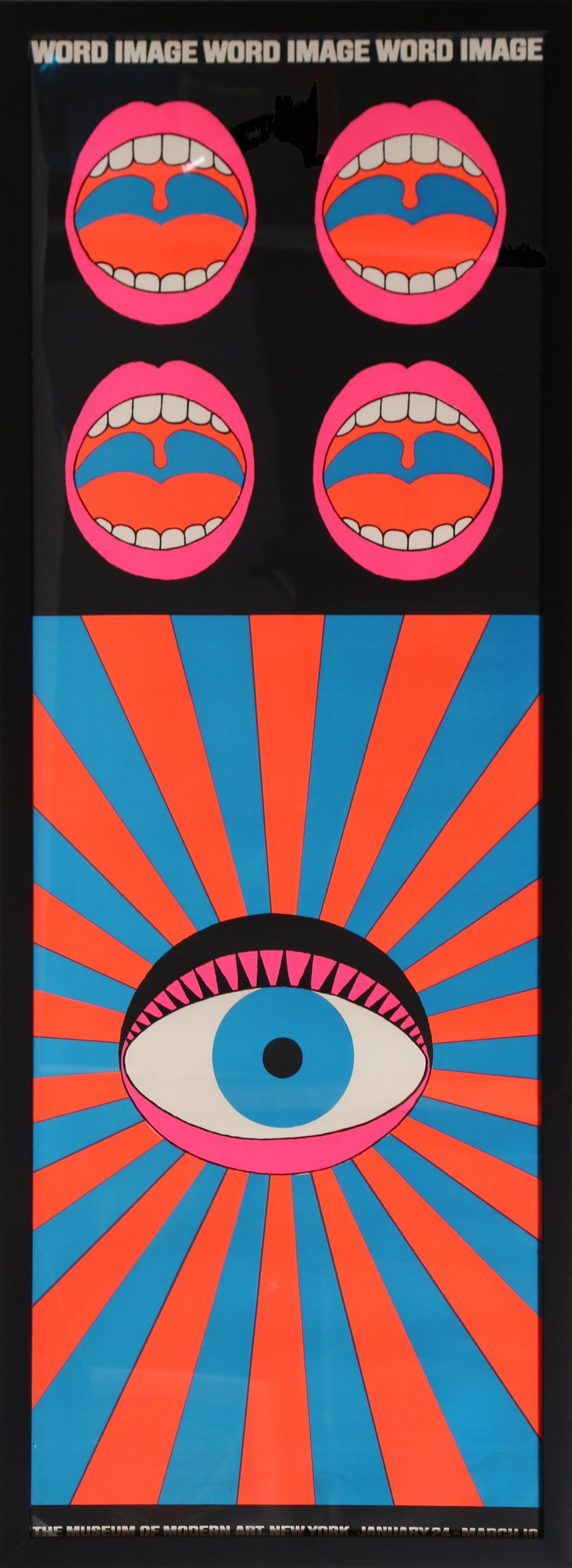 Word Image, Museum of Modern Art Poster | Tadanori Yokoo,{{product.type}}