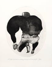 Work Not on Sabbath (Gorilla) Etching | Peter Paone,{{product.type}}