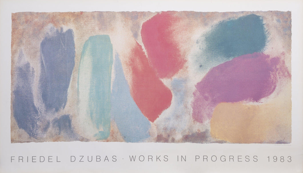 Works in Progress Poster | Friedel Dzubas,{{product.type}}