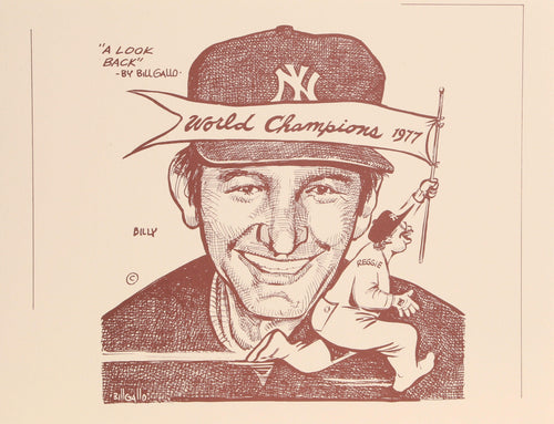World Champions 1977 from A Look Back portfolio Lithograph | Bill Gallo,{{product.type}}
