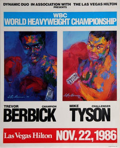 World Heavyweight Champions, Berbick Vs. Tyson Poster | LeRoy Neiman,{{product.type}}