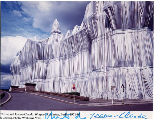 Wrapped Reichstag 2 Color | Christo and Jeanne-Claude,{{product.type}}