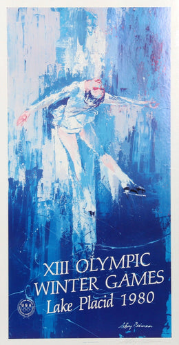 XIII Olympic Winter Games Lake Placid Poster | LeRoy Neiman,{{product.type}}