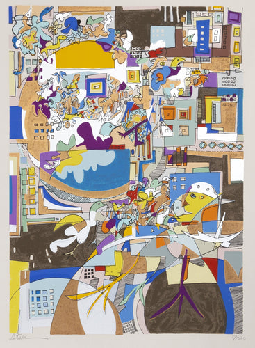 Yearning for Peace Screenprint | Yona Lotan,{{product.type}}