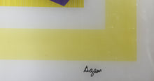 Yellow Abstraction Screenprint | Yaacov Agam,{{product.type}}