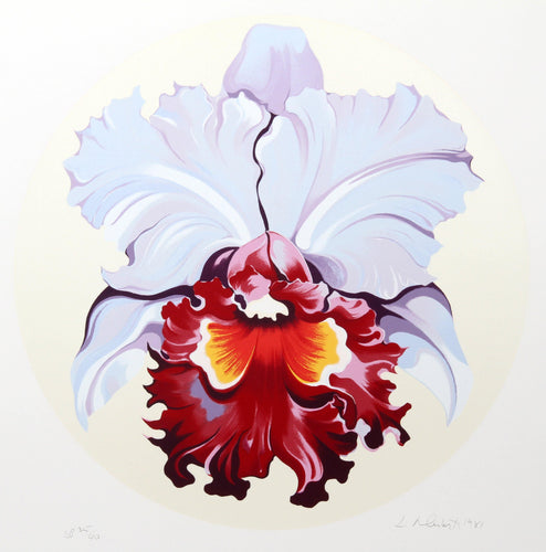 Yellow and Blue Iris Screenprint | Lowell Blair Nesbitt,{{product.type}}