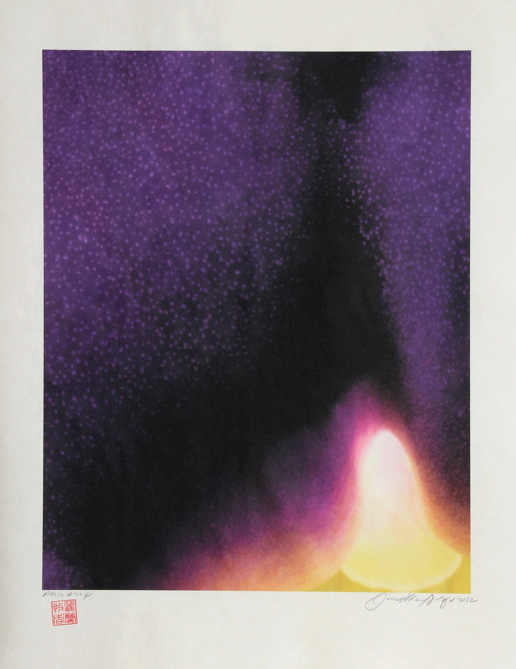 Yellow and Purple Flames Color | Jonathan Singer,{{product.type}}