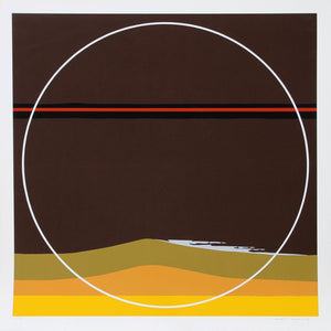 Yellow Dunes Screenprint | Thomas W. Benton,{{product.type}}