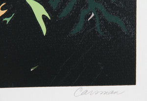 Yellow Ferns Screenprint | Jon Carsman,{{product.type}}