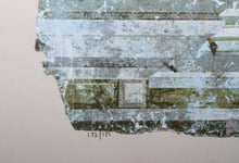 Yellow Fragment With Column I Lithograph | Peter Saari,{{product.type}}