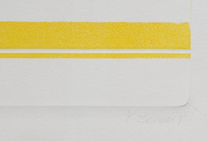 Yellow Landscape II Etching | Yigal Zemer,{{product.type}}