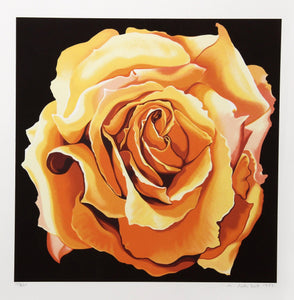 Yellow Rose Screenprint | Lowell Blair Nesbitt,{{product.type}}