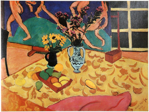 Yellow Table Poster | Henri Matisse,{{product.type}}