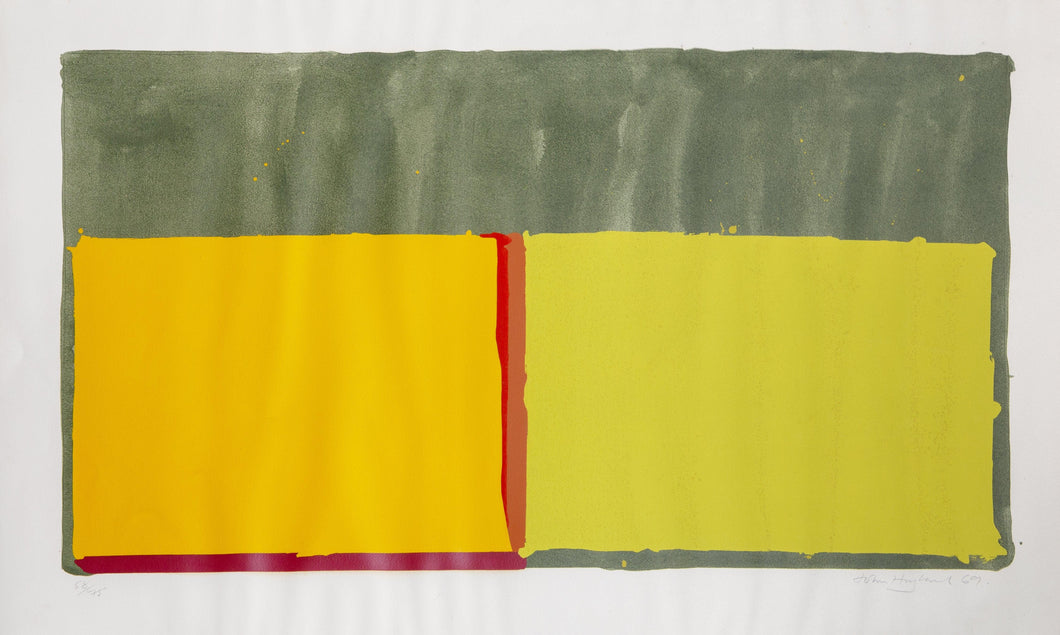 Yellows screenprint | John Hoyland,{{product.type}}