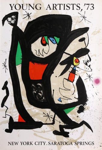 Young Artists '73 lithograph | Joan Miro,{{product.type}}