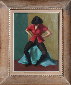 Young Ballerina Oil | Gladys Rockmore Davis,{{product.type}}