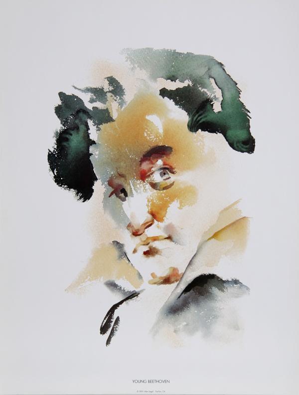 Young Beethoven Poster | Alex Segal,{{product.type}}