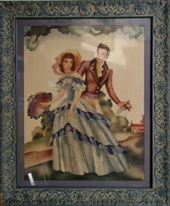 Young Courtship Poster | Unknown Artist,{{product.type}}