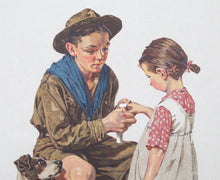 Young Doctor Lithograph | Norman Rockwell,{{product.type}}