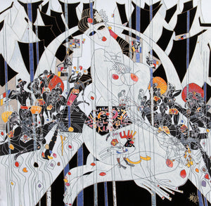 Young Girl of Suzhou Screenprint | Tiefeng Jiang,{{product.type}}